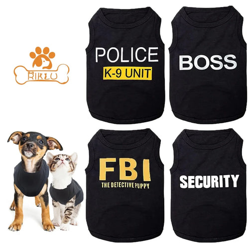 4-Pack Small Dog T-Shirts for Puppies, Unisex Pet Apparel