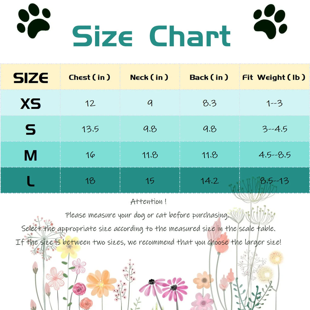 4-Pack Small Dog T-Shirts for Puppies, Unisex Pet Apparel